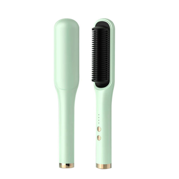 Steam Straightener Brush – Smooth Hair in Minutes
