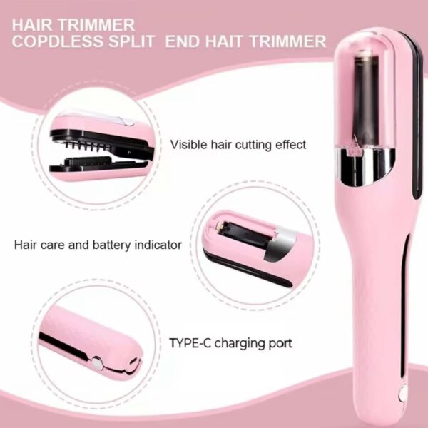 Cordless Split End Trimmer – Remove Split Ends at Home Easily - Image 3