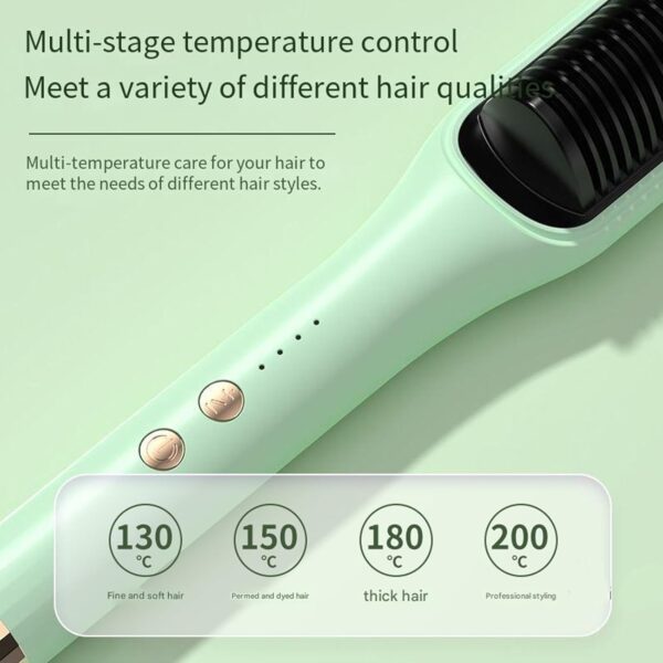 Steam Straightener Brush – Smooth Hair in Minutes - Image 2