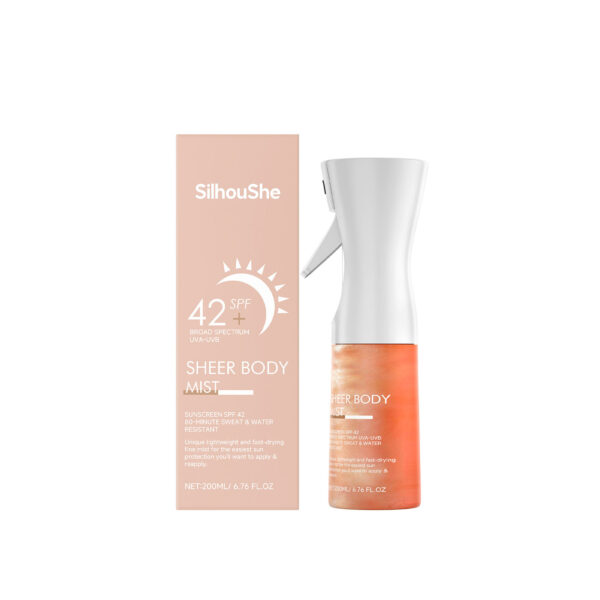 UV Protection Body Spray – Hydrating Mist with Glycerin